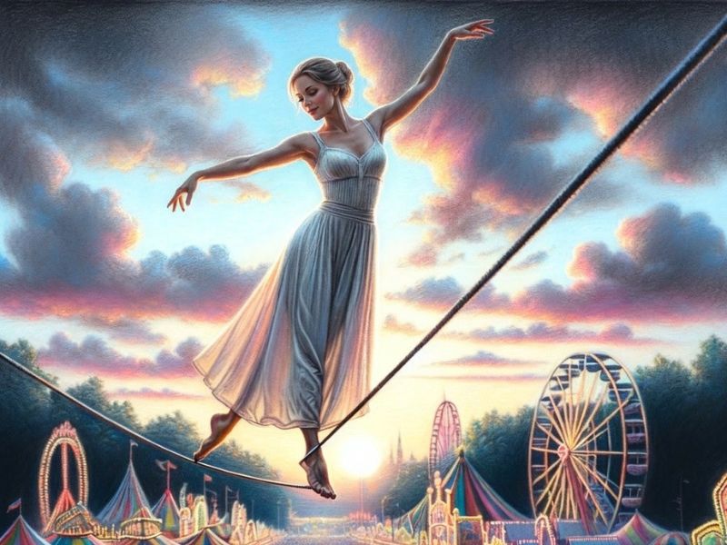 Walking the Tightrope Reframing Stress and Transitions