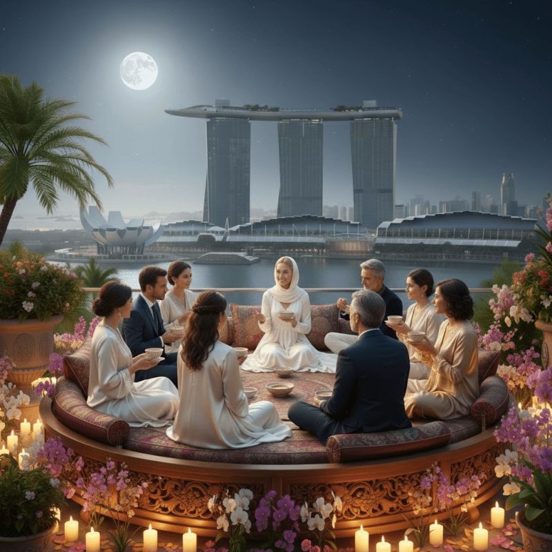 The Storyteller — full moon visual where life's stories are forged, by Dr. Daniela Schreier